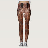 Abstrakt Leggings (Vorderseite)