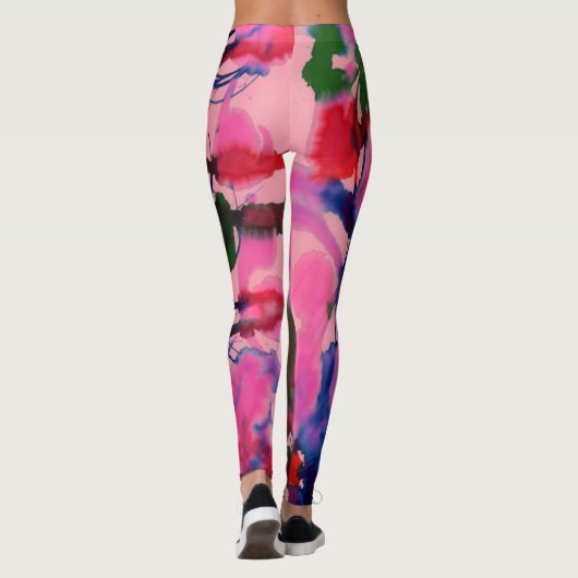Abstrakt Leggings (Rückseite)