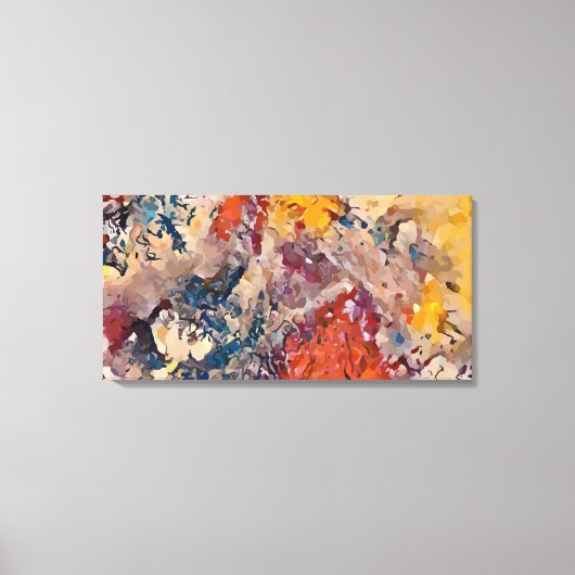 Abstrakt Leinwanddruck (Vorderseite)