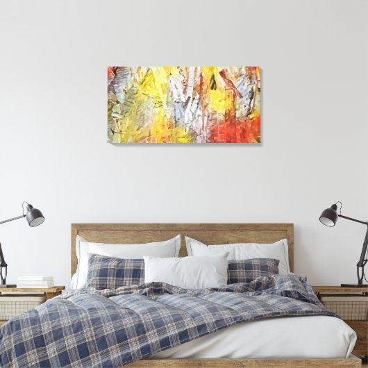 Abstrakt Leinwanddruck (Insitu (Schlafzimmer))