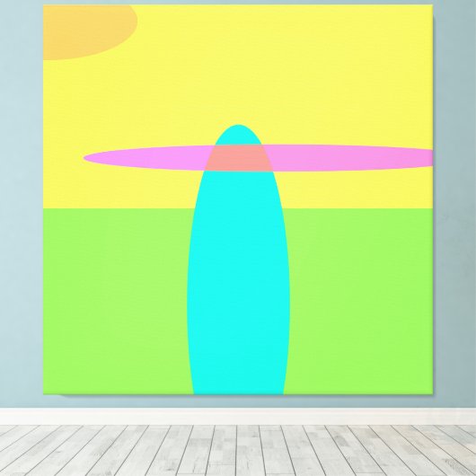 Abstrakt Leinwanddruck (Insitu (Holzboden))