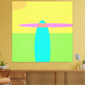 Abstrakt Leinwanddruck (Insitu (Wohnzimmer))