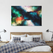 Abstrakt Leinwanddruck (Insitu (Schlafzimmer))