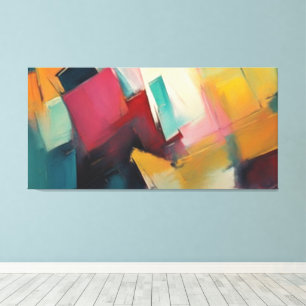 abstrakt leinwanddruck