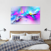 Abstrakt Leinwanddruck (Insitu (Schlafzimmer))