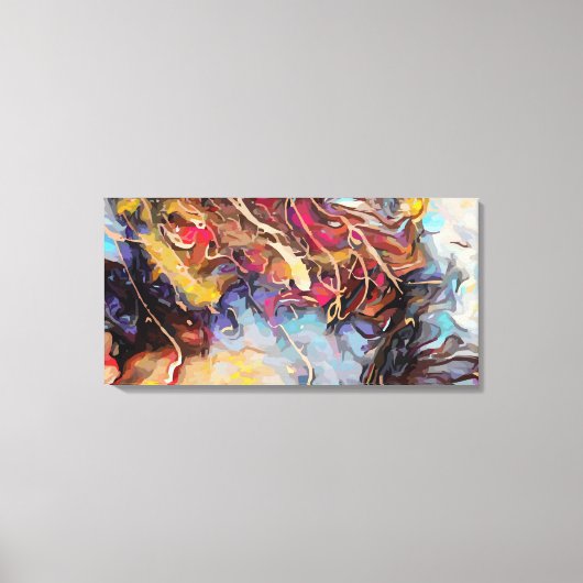 Abstrakt Leinwanddruck (Vorderseite)