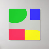 Abstrakt Leinwanddruck (Vorderseite)