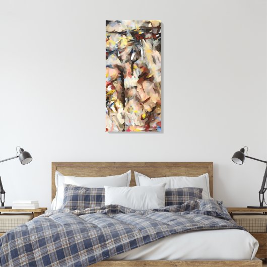 Abstrakt Leinwanddruck (Insitu (Schlafzimmer))