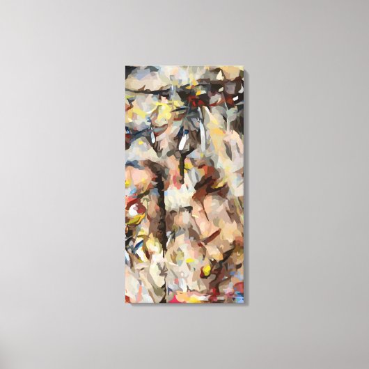Abstrakt Leinwanddruck (Vorderseite)
