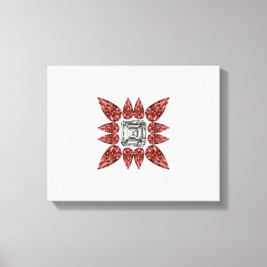 Abstrakt Leinwanddruck (Vorderseite)