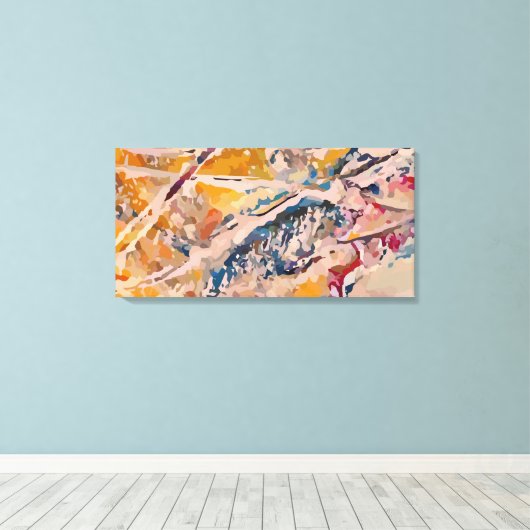 Abstrakt Leinwanddruck (Insitu (Holzboden))