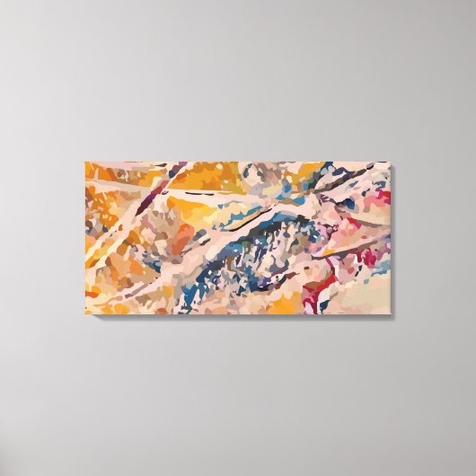 Abstrakt Leinwanddruck (Vorderseite)