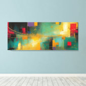 Abstrakt Leinwanddruck (Insitu (Holzboden))