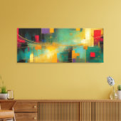 Abstrakt Leinwanddruck (Insitu (Wohnzimmer))
