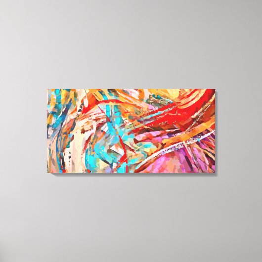 Abstrakt Leinwanddruck (Vorderseite)