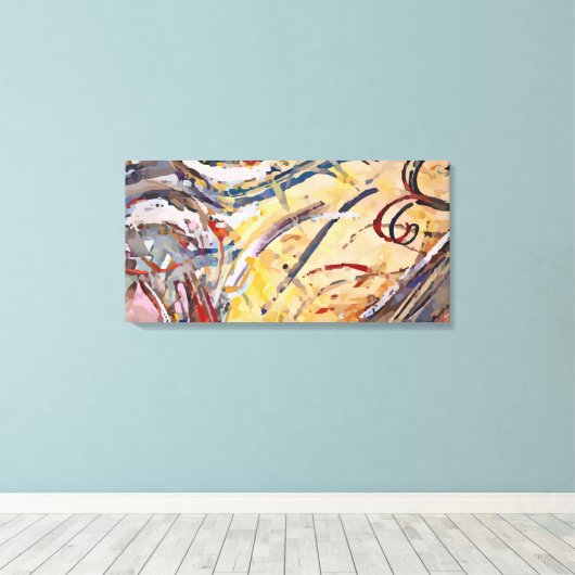 Abstrakt Leinwanddruck (Insitu (Holzboden))