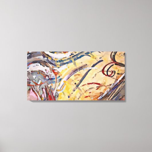 Abstrakt Leinwanddruck (Vorderseite)