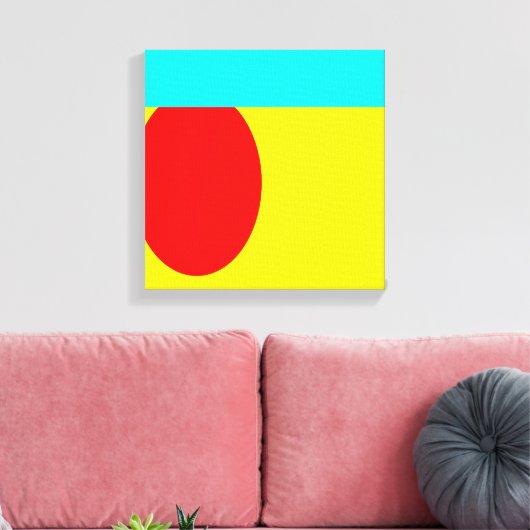 Abstrakt Leinwanddruck (Insitu (Wohnzimmer))