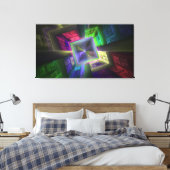 Abstrakt Leinwanddruck (Insitu (Schlafzimmer))