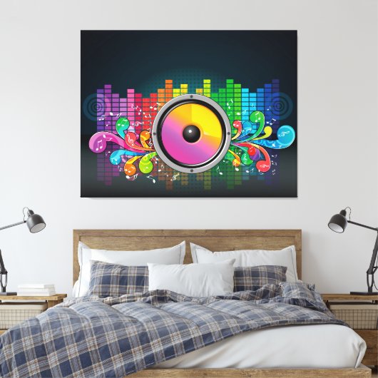 Abstrakt Leinwanddruck (Insitu (Schlafzimmer))