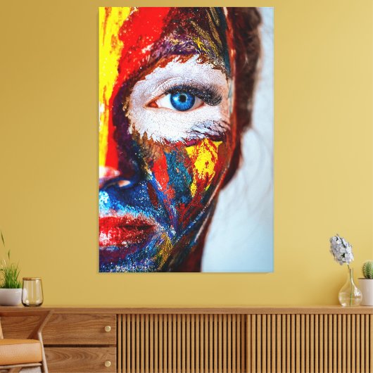 Abstrakt Leinwanddruck (Insitu (Wohnzimmer))