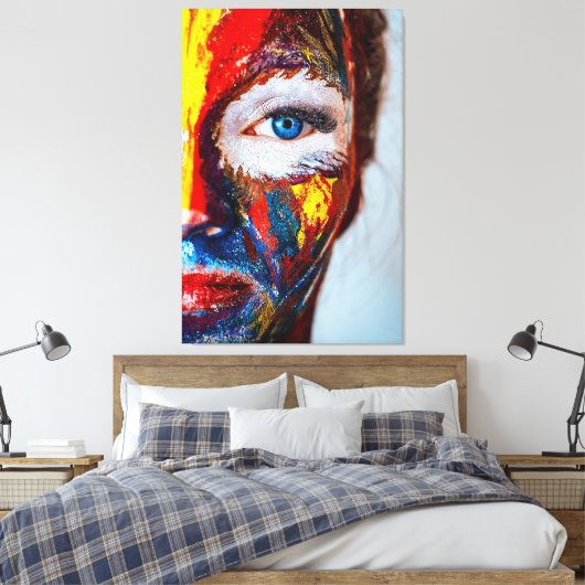 Abstrakt Leinwanddruck (Insitu (Schlafzimmer))