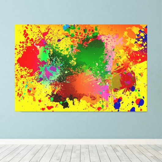 Abstrakt Leinwanddruck (Insitu (Holzboden))