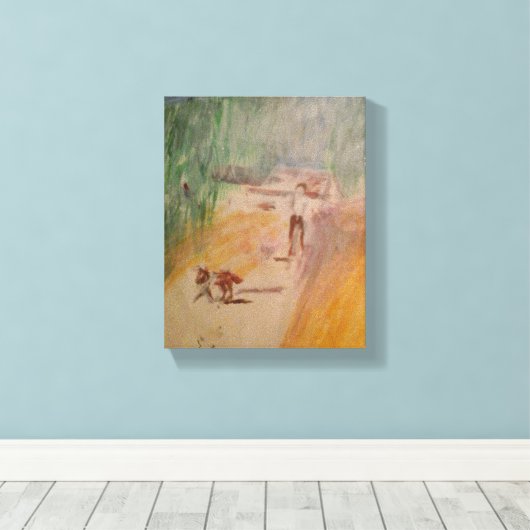 Abstrakt Leinwanddruck (Insitu (Holzboden))