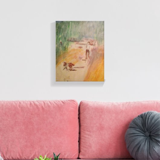 Abstrakt Leinwanddruck (Insitu (Wohnzimmer))