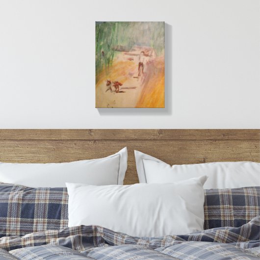 Abstrakt Leinwanddruck (Insitu (Schlafzimmer))