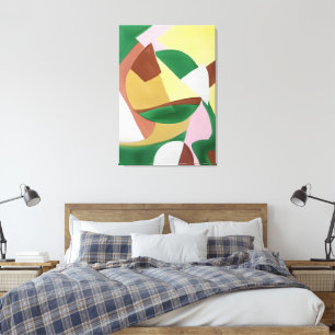 abstrakt leinwanddruck