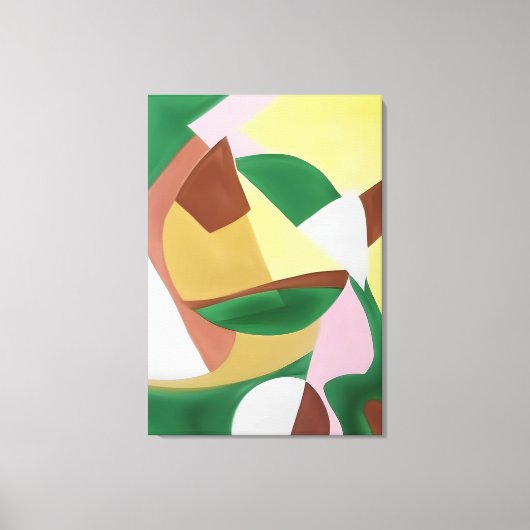 abstrakt leinwanddruck (Vorderseite)