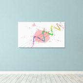 Abstrakt Leinwanddruck (Insitu (Holzboden))