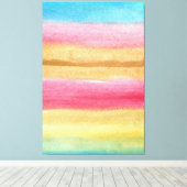 abstrakt leinwanddruck (Insitu (Holzboden))