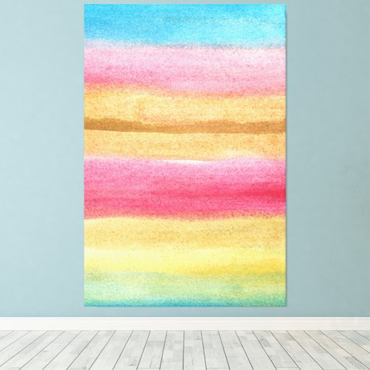 abstrakt leinwanddruck (Insitu (Holzboden))