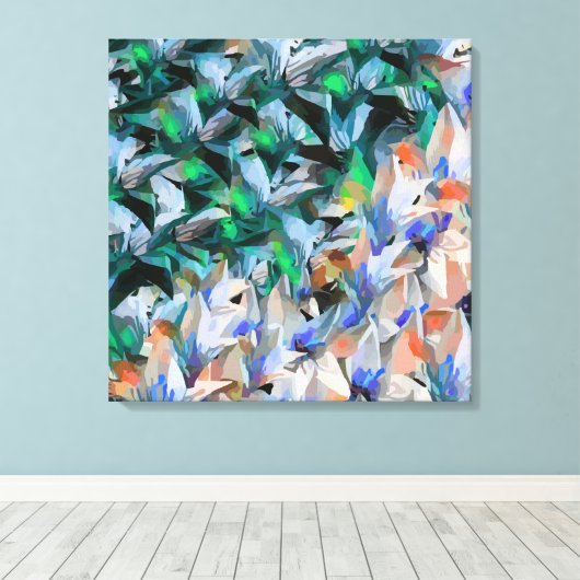 Abstrakt Leinwanddruck (Insitu (Holzboden))