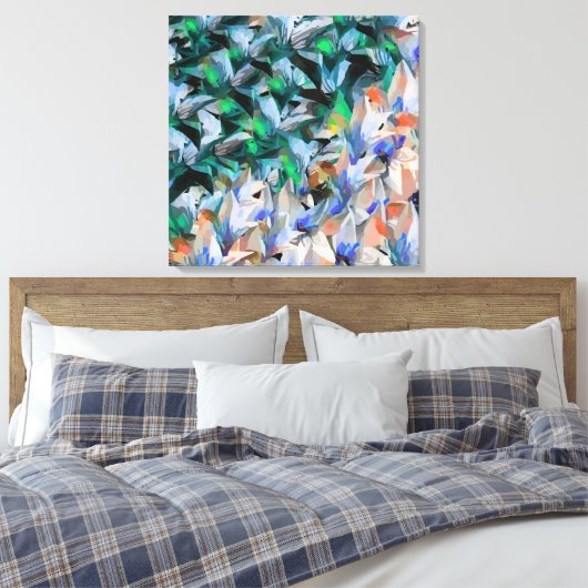 Abstrakt Leinwanddruck (Insitu (Schlafzimmer))