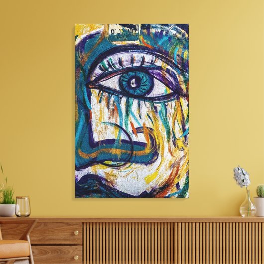 Abstrakt Leinwanddruck (Insitu (Wohnzimmer))