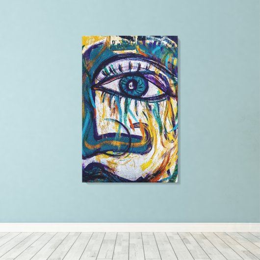 Abstrakt Leinwanddruck (Insitu (Holzboden))