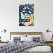 Abstrakt Leinwanddruck (Insitu (Schlafzimmer))