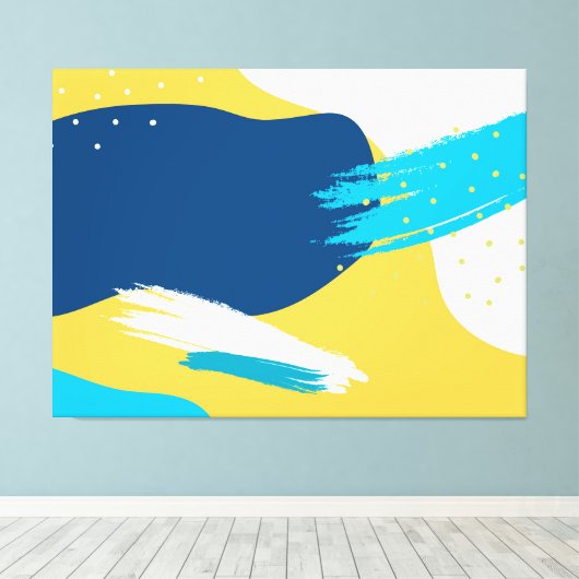 Abstrakt Leinwanddruck (Insitu (Holzboden))