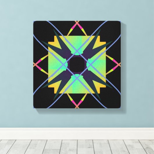 Abstrakt Leinwanddruck (Insitu (Holzboden))