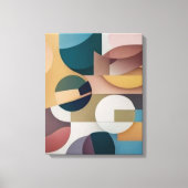 abstrakt leinwanddruck (Vorderseite)