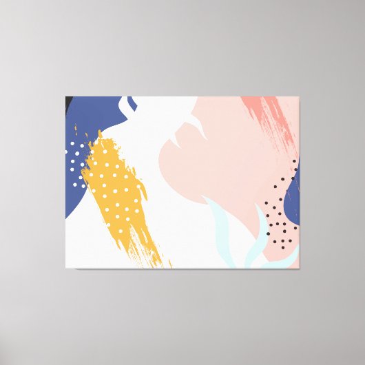 Abstrakt Leinwanddruck (Vorderseite)