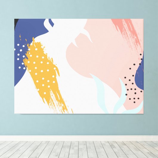 Abstrakt Leinwanddruck (Insitu (Holzboden))