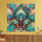 Abstrakt Leinwanddruck (Insitu (Wohnzimmer))