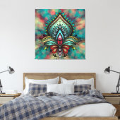 Abstrakt Leinwanddruck (Insitu (Schlafzimmer))