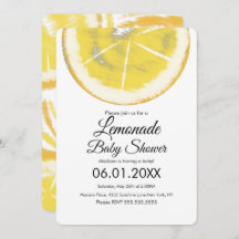 Abstrakt Lemon Citrus Yellow Lemonade Kinderdusche
