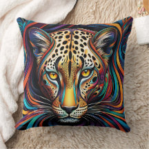 ABSTRAKT LEOPARD CUSHION