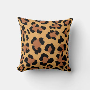 Abstrakt Leopard Fur Kissen